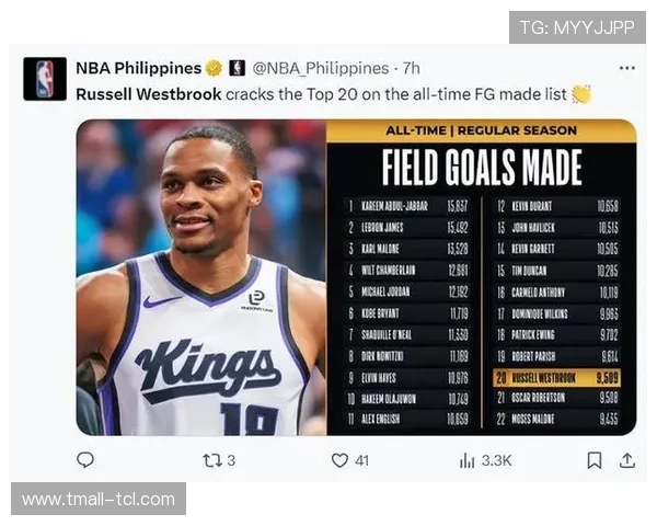 威少生涯两千抢断里程碑达成刻